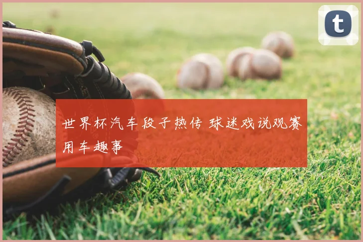 世界杯汽车段子热传 球迷戏说观赛用车趣事