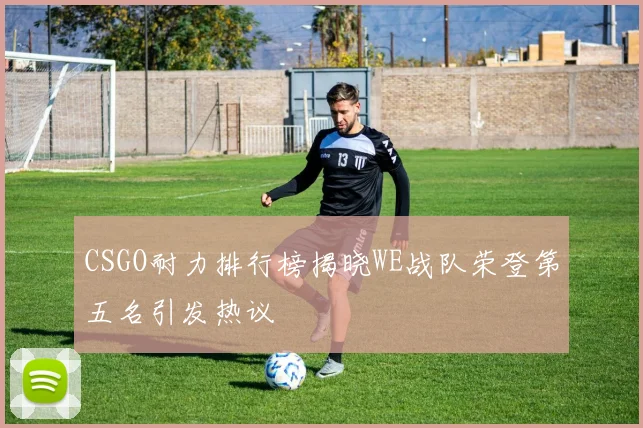 CSGO耐力排行榜揭晓WE战队荣登第五名引发热议